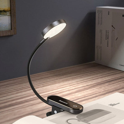 Baseus mini lamp LED lamp with clip gray (DGRAD-0G)