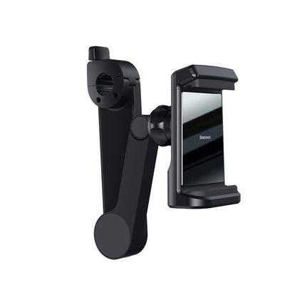 Baseus car headrest phone holder with built-in 15 W Qi wireless charger black (WXHZ-01)