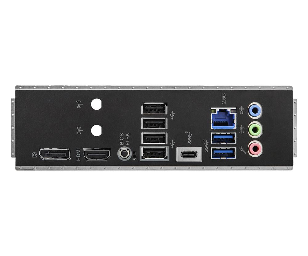 Mainboard ASROCK AMD B650 SAM5 Micro-ATX Memory DDR5 Memory slots 2 1xPCI-Express 4.0 1x 2xPCI-Express 4.0 16x 1xM.2 1xHDMI 1xDisplayPort 1xAudio-In 1xAudio-Out 1xMicrophone 4xUSB 2.0 2xUSB 3.2 1xUSB-C 1xRJ45 B650M-HDV/M.2