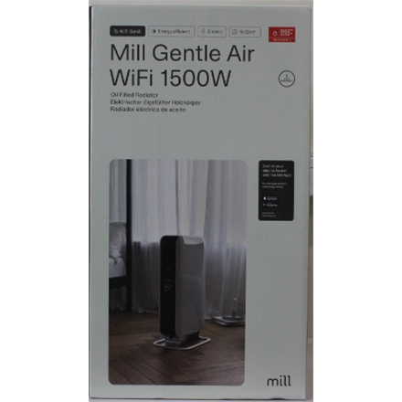 SALE OUT. Mill | Heater | OIL1500WIFI3 GEN3 | Oil Filled Radiator | 1500 W | Number of power levels 3 | Suitable for roo