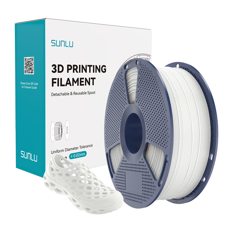 Sunlu TPU 95A Filament (White) - Image 1