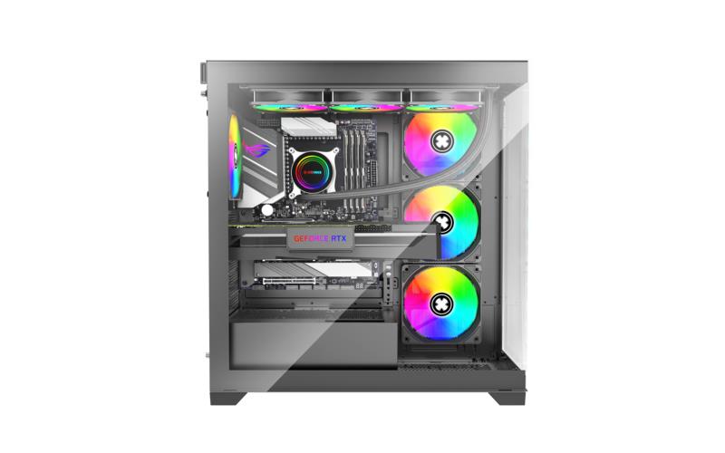 Case XILENCE ATX/micro ATX/Mini-ITX Black Midi Tower PC X818.ARGB