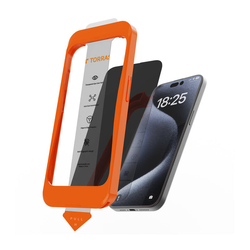 Torras Install Master tempered glass for iPhone 16 Plus - Image 1