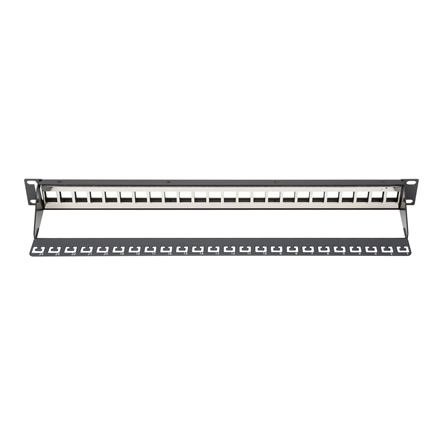 Digitus | Modular Patch Panel | DN-91411 | Layout Keystone Entry: Straight; Area of application: 483 mm (19") cabinet; S
