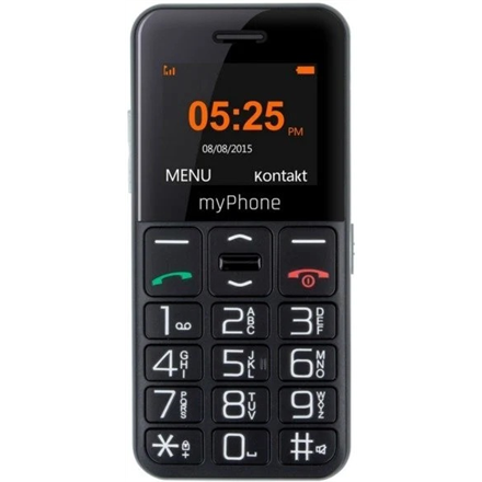 myPhone Halo Easy | Black | 1.77 " | TFT | 24 MB | 32 MB | Single SIM | Bluetooth | Main camera resolution 0.3 MP | 1000