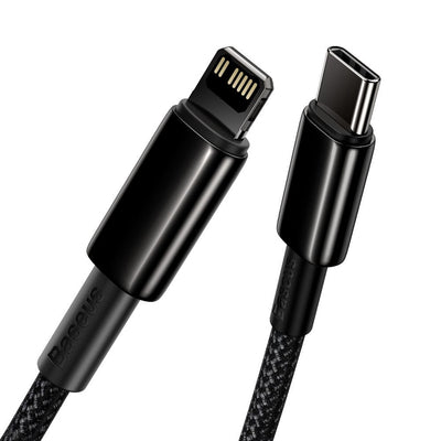 Baseus CATLWJ-01 Lightning - USB-C PD cable 20W 480Mb/s 1m - black