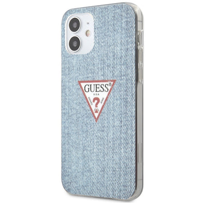 Guess GUHCP12SPCUJULLB iPhone 12 mini 5.4" blue/light blue hardcase Jeans Collection