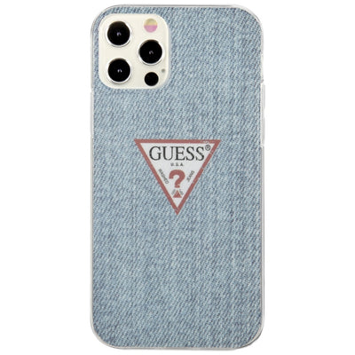 Guess GUHCP12LPCUJULLB iPhone 12 Pro Max 6.7" blue/light blue hardcase Jeans Collection