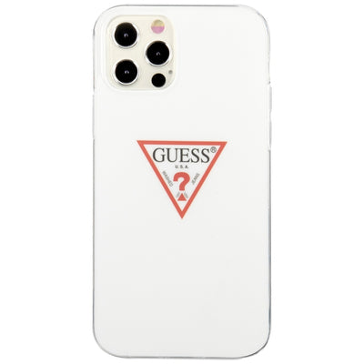 Guess GUHCP12MPCUCTLWH iPhone 12/12 Pro 6.1" white/white hardcase Triangle Collection