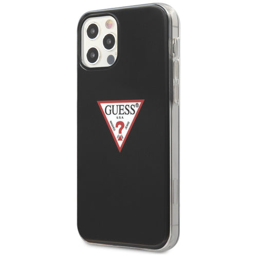 Guess GUHCP12LPCUCTLBK iPhone 12 Pro Max 6.7" black/black hardcase Triangle Collection