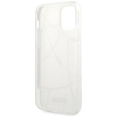 Guess GUHCP12SPCUCHWH iPhone 12 mini 5.4" white/white hardcase Gold Chain Collection