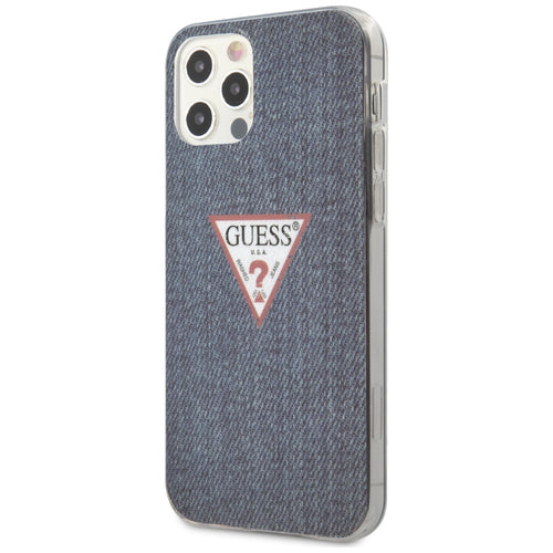 Guess GUHCP12LPCUJULDB iPhone 12 Pro Max 6.7" navy/dark blue hardcase Jeans Collection