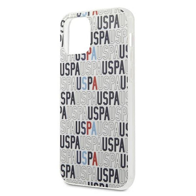 US Polo USHCP12LPCUSPA6 iPhone 12 Pro Max 6,7" biały/white Logo Mania Collection — U.S. Polo Assn.