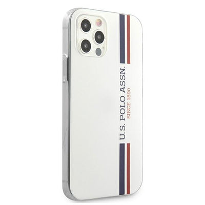 US Polo USHCP12LPCUSSWH iPhone 12 Pro Max 6,7" biały/white Tricolor Collection — U.S. Polo Assn.