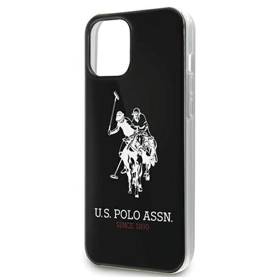 US Polo USHCP12LTPUHRBK iPhone 12 Pro Max 6,7" czarny/black Shiny Big Logo — U.S. Polo Assn.