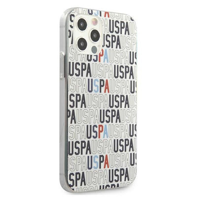 US Polo USHCP12MPCUSPA6 iPhone 12/12 Pro 6,1" biały/white Logo Mania Collection — U.S. Polo Assn.