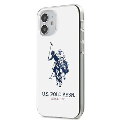 US Polo USHCP12STPUHRWH iPhone 12 mini 5,4" biały/white Shiny Big Logo — U.S. Polo Assn.