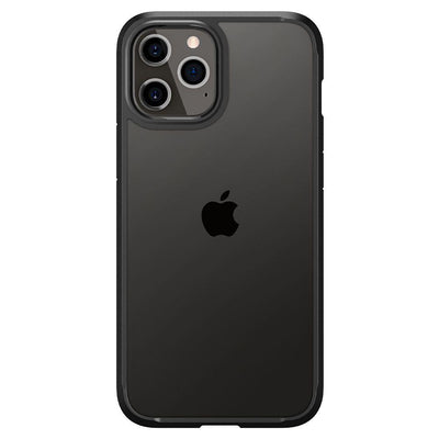 Spigen Ultra Hybrid Case for iPhone 12 / iPhone 12 Pro - Matte Black