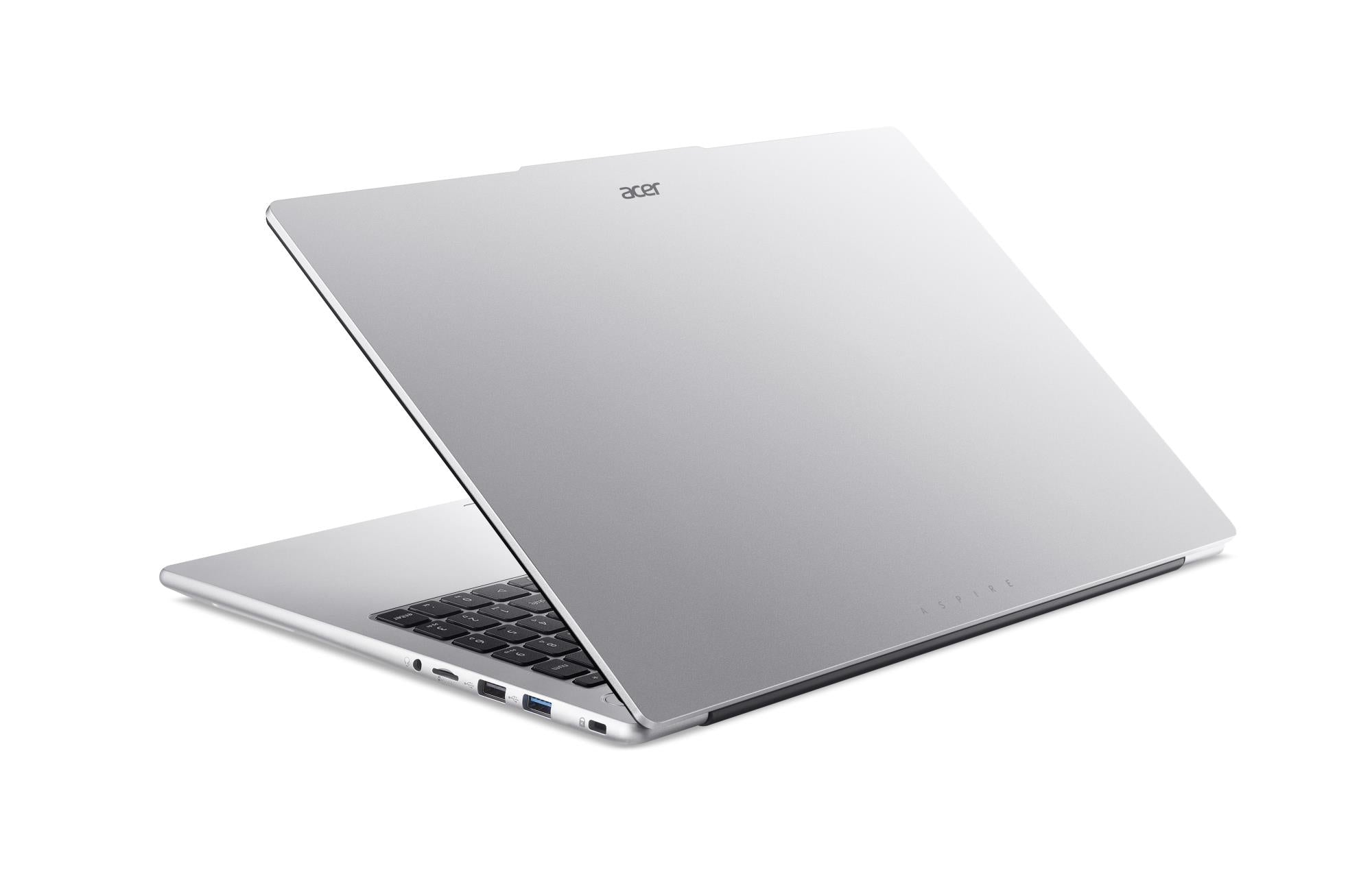 Notebook ACER Aspire AL15-45P-R508 CPU AMD RyzenT 7 5825U 2 GHz 15.6 " 1920 x 1080 pixels RAM 32 GB DDR4-SDRAM SSD 1000 GB Discrete graphics Not available On-board graphics Yes Numeric keypad Yes OS installed Windows 11 Home Colour Silver Weight 1.49 kg