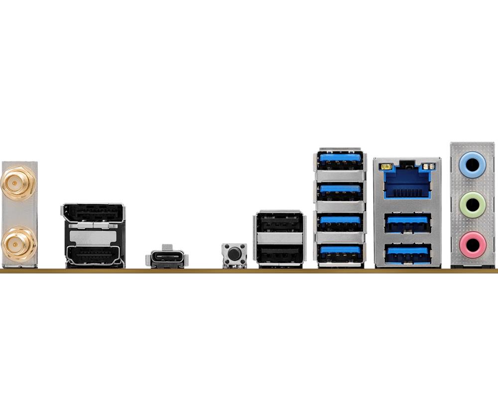 Mainboard ASROCK Intel B860 Express LGA1851 ATX Memory DDR5 Memory slots 4 1xPCI-Express 4.0 16x 1xPCI-Express 5.0 16x 1xM.2 1xHDMI 1xDisplayPort 1xAudio-In 1xAudio-Out 1xMicrophone 2xUSB 2.0 6xUSB 3.2 1xUSB-C 1xRJ45 B860PRO-AWIFI