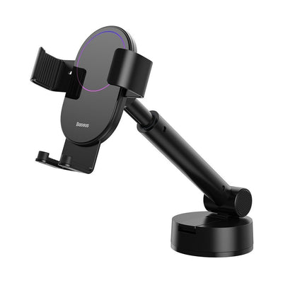 [AFTER RETURN] Baseus telescopic gravity car holder for windshield, dashboard black (SUYL-JY01)