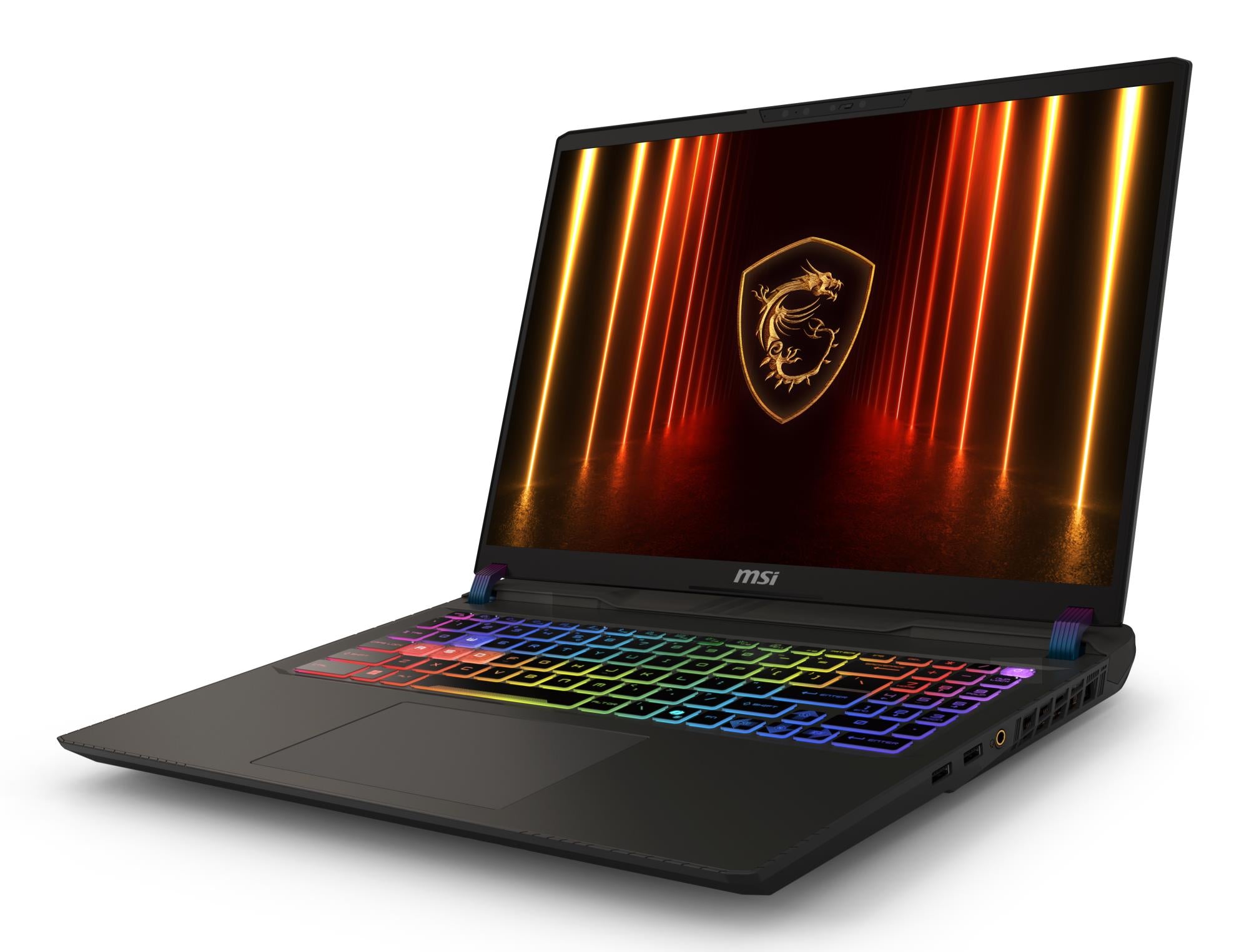 Notebook MSI Vector 16 HX AI A2XWHG CPU Intel Core Ultra 7 255HX 16 " 2560 x 1600 pixels RAM 32 GB DDR5-SDRAM SSD 1000 GB Discrete graphics NVIDIA GeForce RTX 5070 Ti 12 GB On-board graphics Yes Numeric keypad Yes OS installed Windows 11 Home Colour Grey