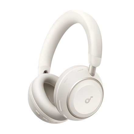 Anker Soundcore | Foldable Headphones | Space 2 | Bluetooth | Over-ear | Microphone | White | Noise reduction | Wireless