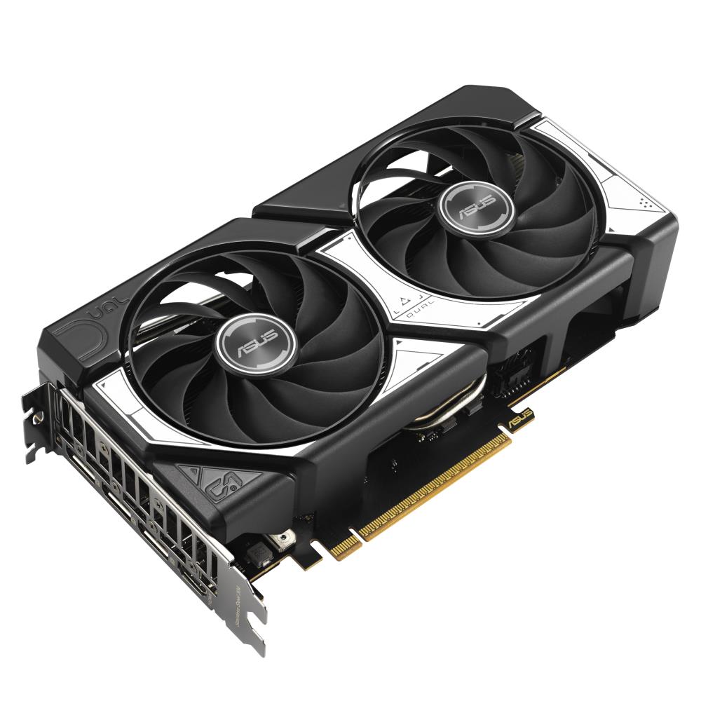 Graphics Card ASUS NVIDIA GeForce RTX 5060 8 GB GDDR7 128 bit PCIE 5.0 16x Dual Slot Fansink 1xHDMI 3xDisplayPort DUAL-RTX5060-O8G
