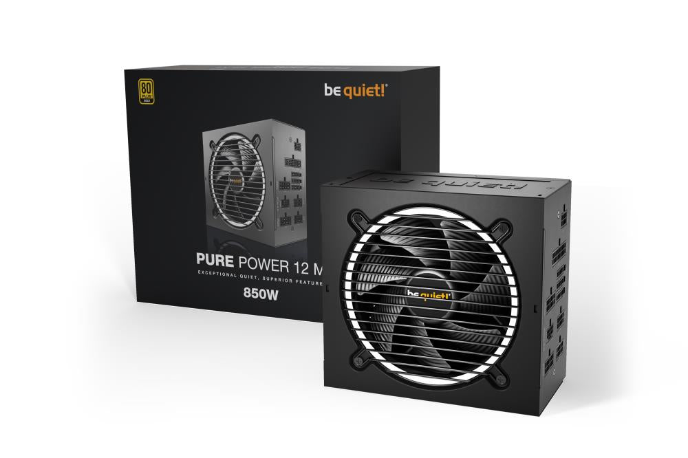 Power Supply BE QUIET 850 Watts Peak Power 900 Watts Efficiency 80 PLUS GOLD PFC Active MTBF 100000 hours BN344