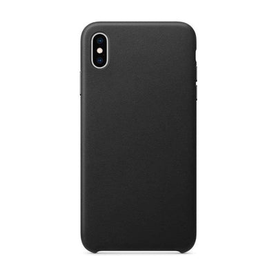ECO Leather case cover for iPhone 12 Pro Max black — Hurtel