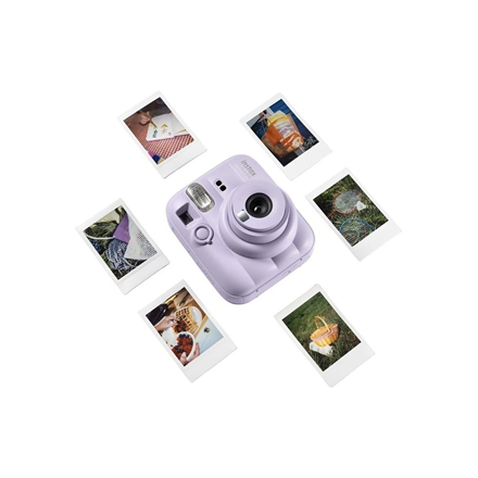 Fujifilm Instant Camera | Instax mini 13 + Instax Mini Glossy (10pl) | Purple | 0.3m - ∞ | 800