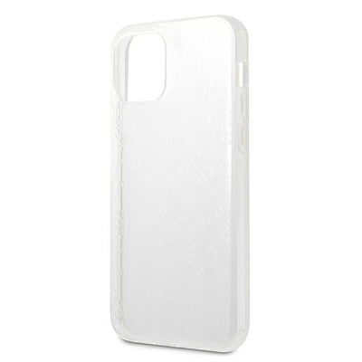 Guess GUHCP12L3D4GTR iPhone 12 Pro Max 6.7" transparent hardcase 4G 3D Pattern Collection