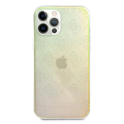 Guess GUHCP12M3D4GIRBL iPhone 12/12 Pro 6.1" iridescent/iridescent hardcase 4G 3D Pattern Collection