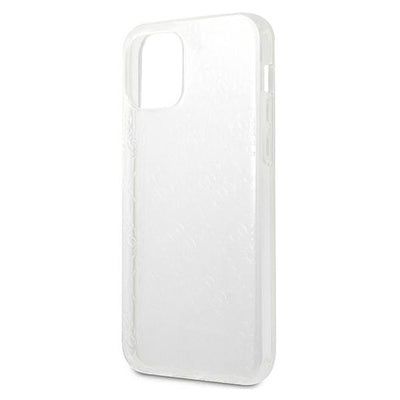 Guess GUHCP12M3D4GTR iPhone 12/12 Pro 6.1" transparent hardcase 4G 3D Pattern Collection