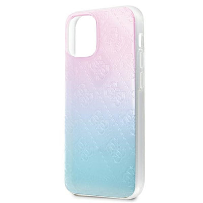 Guess GUHCP12S3D4GGBP iPhone 12 mini 5.4" blue-pink/blue&amp;pink hardcase 4G 3D Pattern Collection