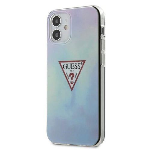 Guess GUHCP12SPCUMCGC02 iPhone 12 mini 5.4" blue/blue hardcase Tie & Dye Collection