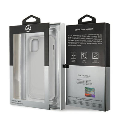 Mercedes Transparent Line Case for iPhone 12 mini - transparent