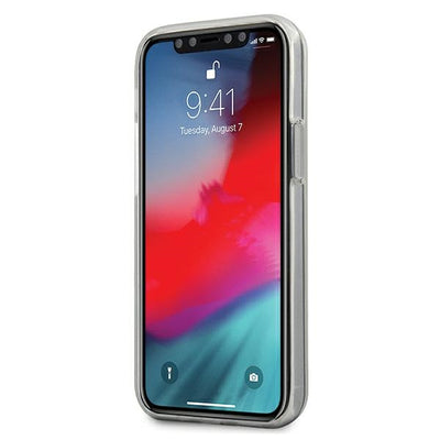 Mercedes Transparent Line Case for iPhone 12 mini - Black