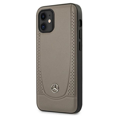 Mercedes Urban Line Case for iPhone 12 mini - Brown