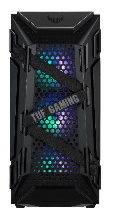 Case ASUS TUF Gaming GT301 MidiTower Not included ATX MicroATX MiniITX Colour Black GT301TUFGAMINGCASE