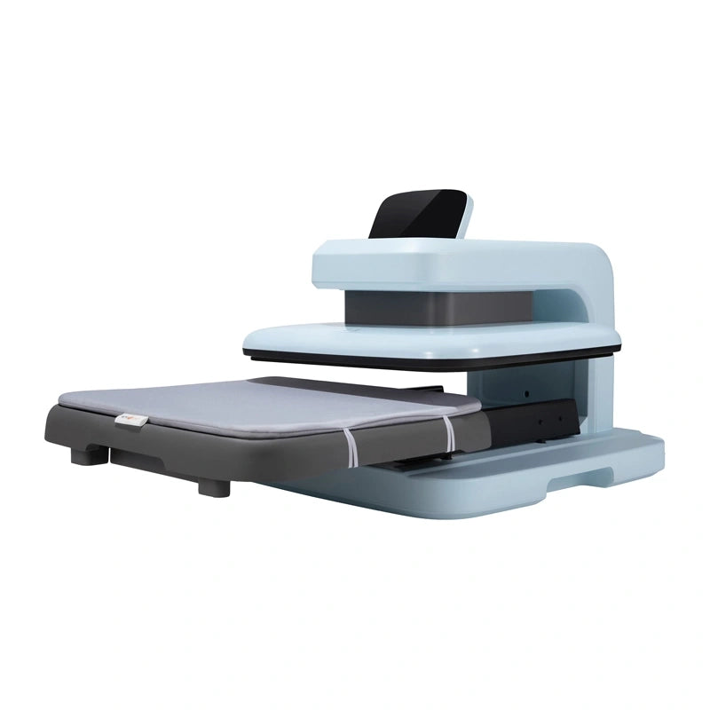 HTVRONT Auto 2 Digit Heat Transfer Press (Light Blue) - Image 4