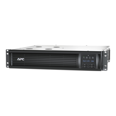 Schneider Electric APC Smart-UPS, Rackmount 2U, 230V, 4x IEC C13 sockets, Network card, AVR, LCD | SMT1500RMI2UNC | 1500