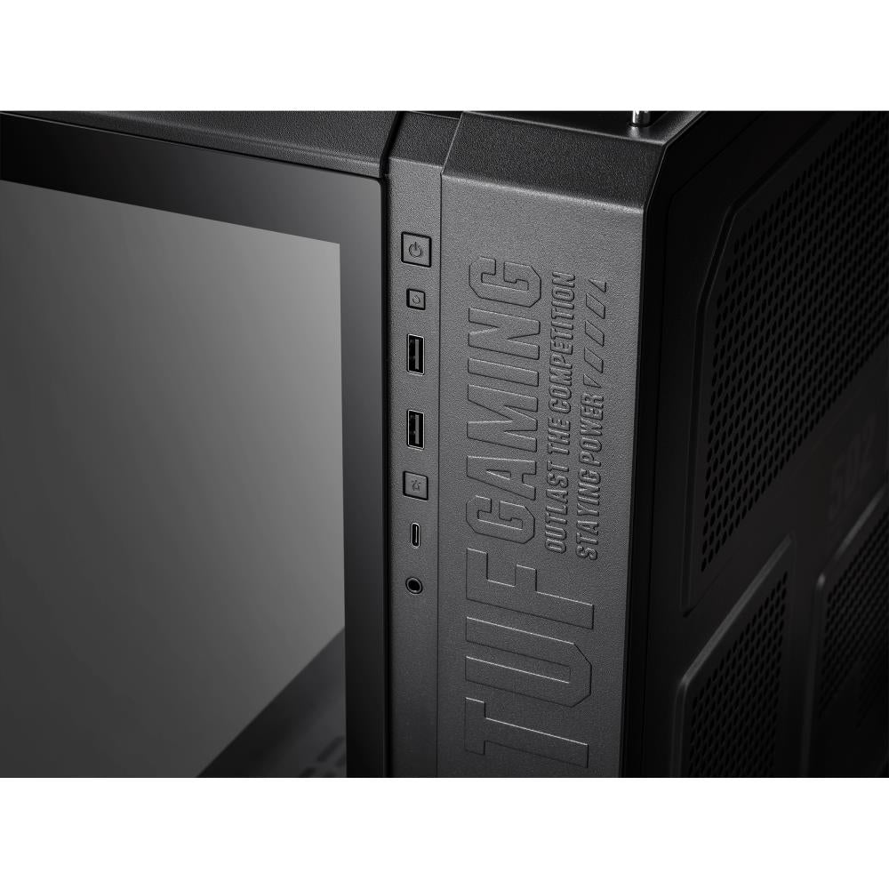 Case ASUS GT502 PLUS MidiTower Not included ATX MicroATX MiniITX Colour Black GT502PLUS/BLK/TG/TUFGAM