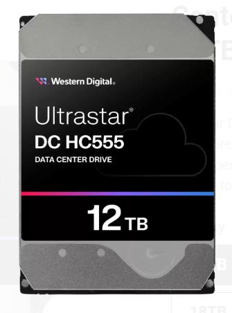 HDD WESTERN DIGITAL ULTRASTAR Ultrastar DC HC555 12TB 512 MB 7200 rpm 3,5" 0B48720