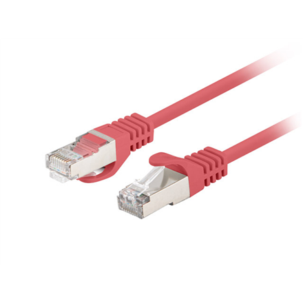 Lanberg Patchcord CAT.6 FTP 1M fluke passed 10-pack, Red | PCF6-20CC-0100-R