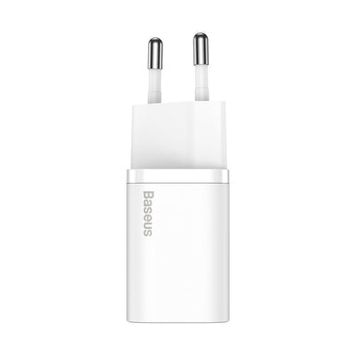 Baseus Super Si 1C fast charger USB Type C 20W Power Delivery + USB Type C - Lightning cable 1m white (TZCCSUP-B02)