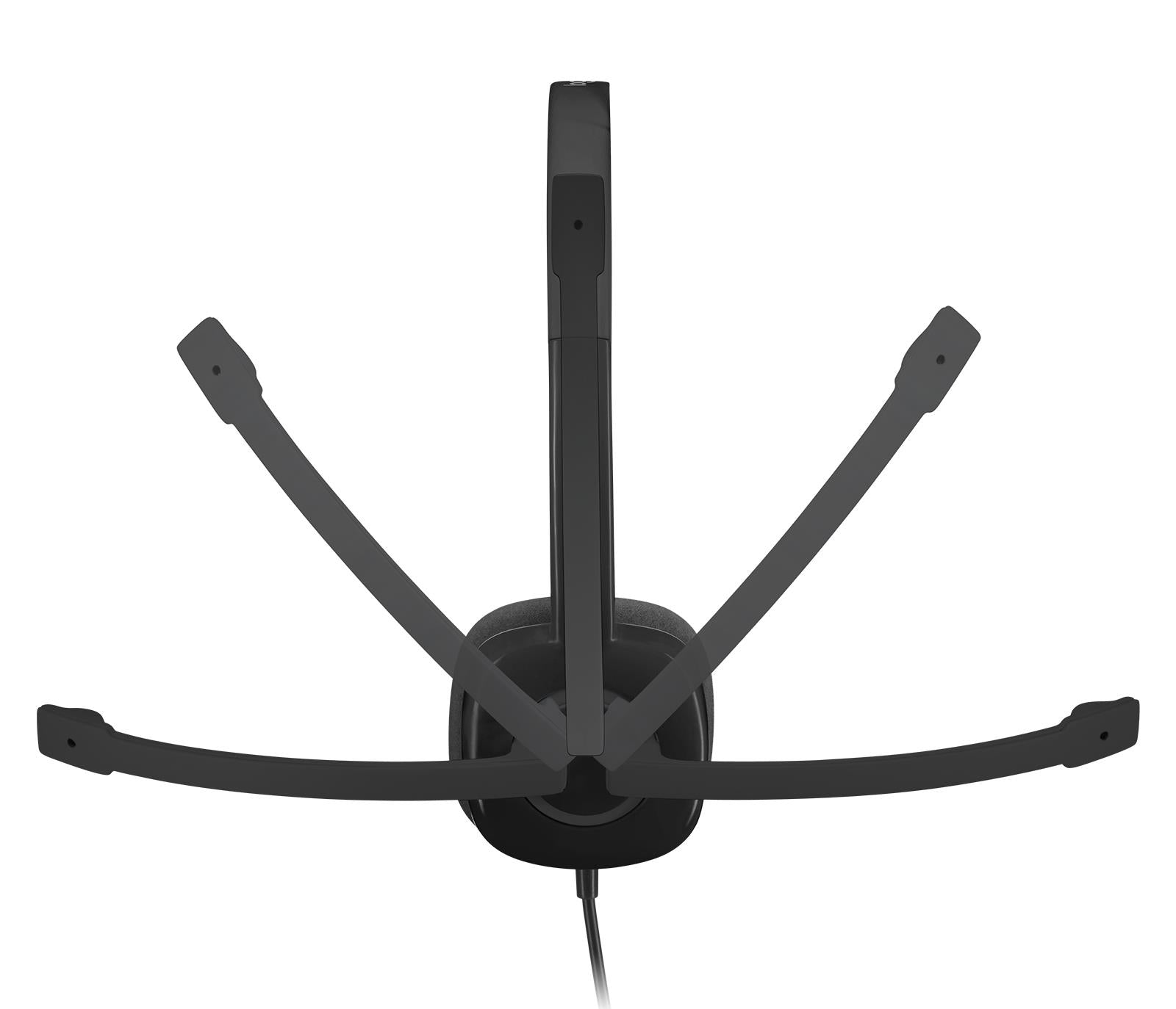 HEADSET STEREO H151/BLACK 981-000589 LOGITECH