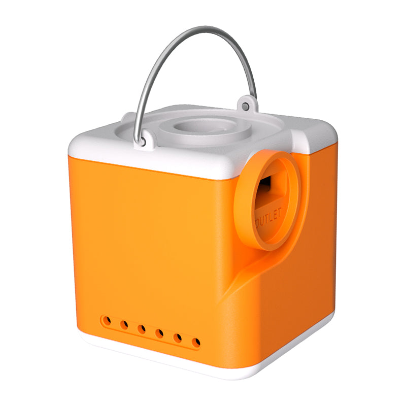 Flextail Nano Pump 5C1 portable pump (orange) - Image 1