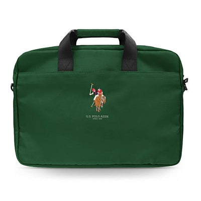 US Polo Assn. bag for a 16&quot; laptop - green — U.S. Polo Assn.
