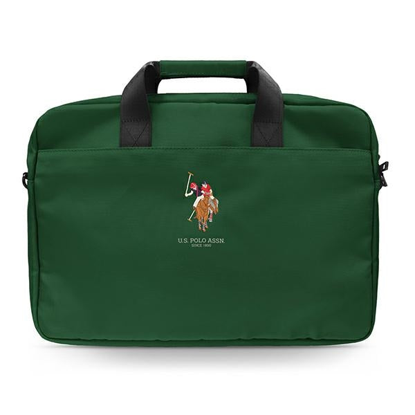 US Polo Assn. bag for a 16&quot; laptop - green — U.S. Polo Assn.